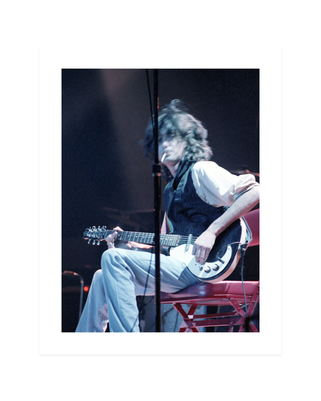 Globe Photos Entertainment & Media Jimmy Page Smoking During
